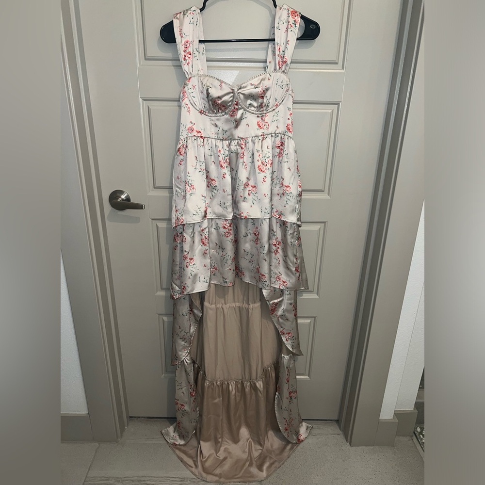 WeWoreWhat high/low dress
